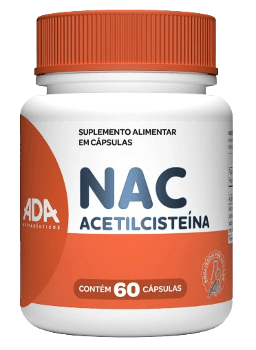 Nac - Acetilcisteina ADA - 60 Capsulas