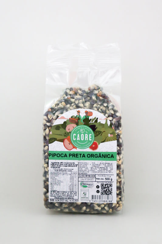 Pipoca Preta Orgânica 500g